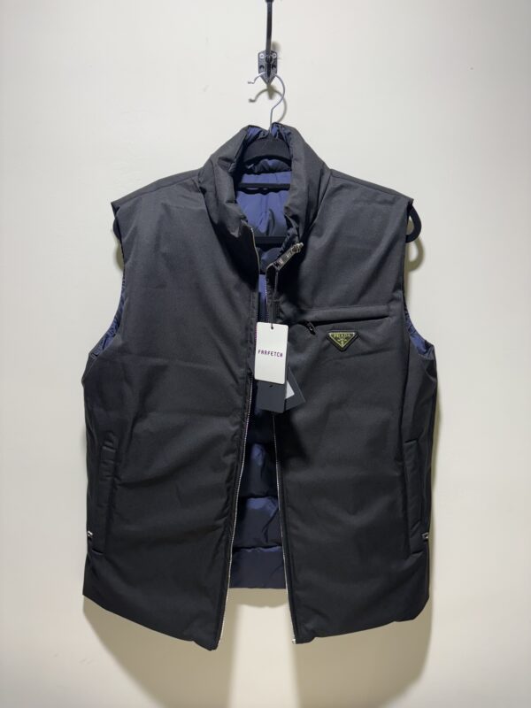 PRADA BODYWARMER DOUBLE BLUE - Afbeelding 3
