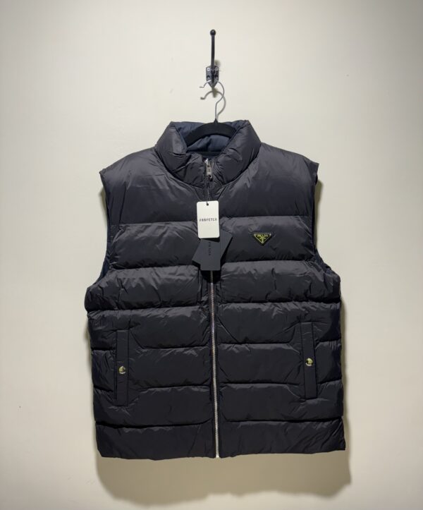 PRADA BODYWARMER DOUBLE BLACK