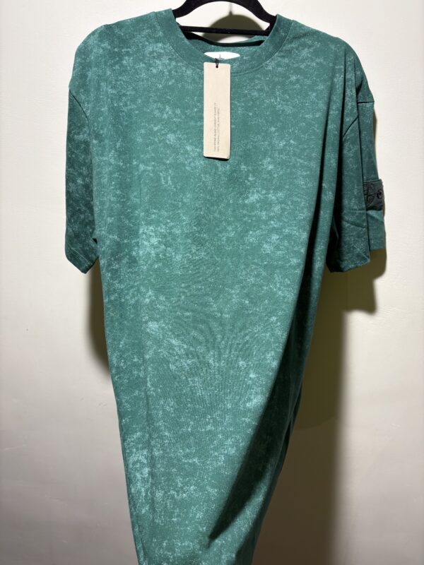 STONE ISLAND LOGO SHIRT GROEN - Afbeelding 2