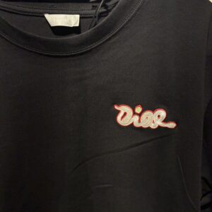 DIOR SNAKE SHIRT ZWART