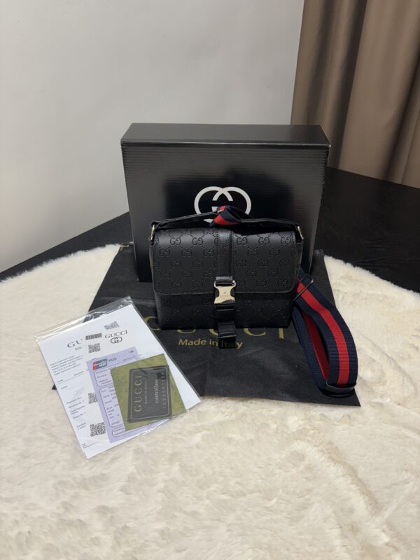GUCCI LEATHER BAG - Afbeelding 2