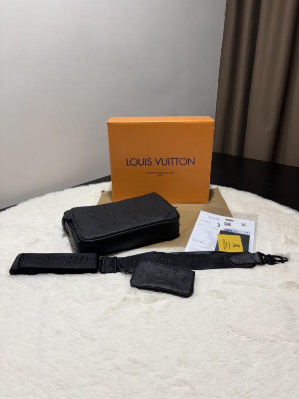 LUIS VUITTON MONO LEATHER BAG - Afbeelding 2