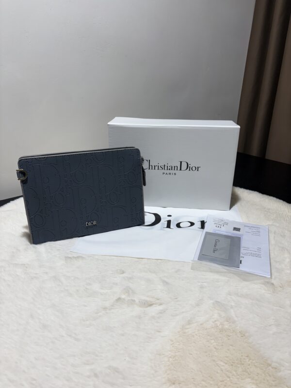 CHRISTIAN DIOR HANDBAG BLAUW - Afbeelding 3