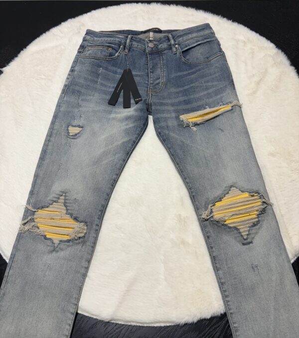 AMIRI JEANS BLAUW - Afbeelding 2