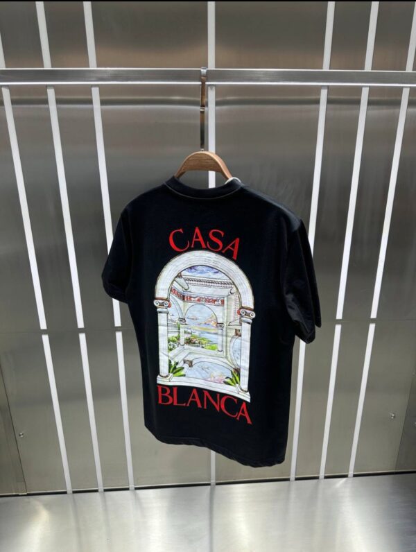 CASABLANCA SHIRT ZWART - Afbeelding 2