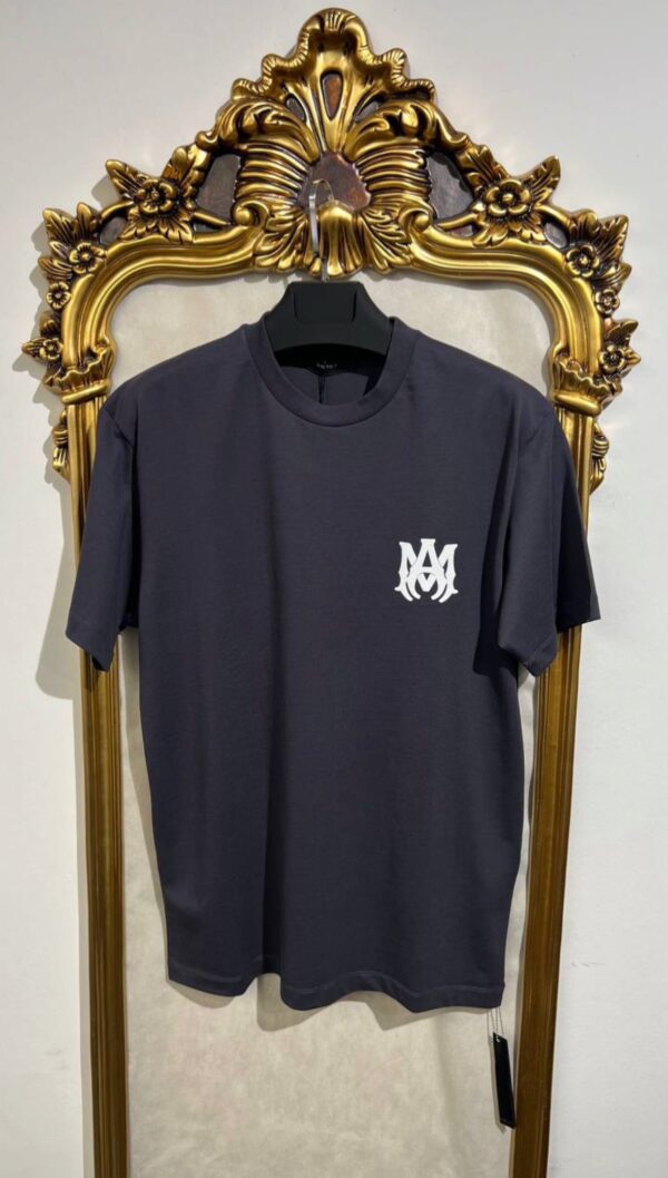 AMIRI SHIRT LOGO ZWART
