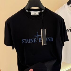 STONE ISLAND SHIRT ZWART