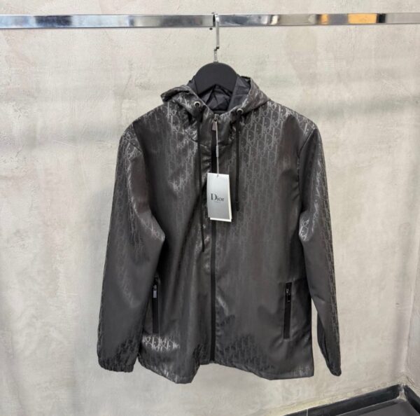 DIOR OBLIQUE REGENJAS GRIJS