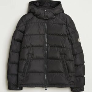 MONCLER MAYA PUFFER JAS ZWART