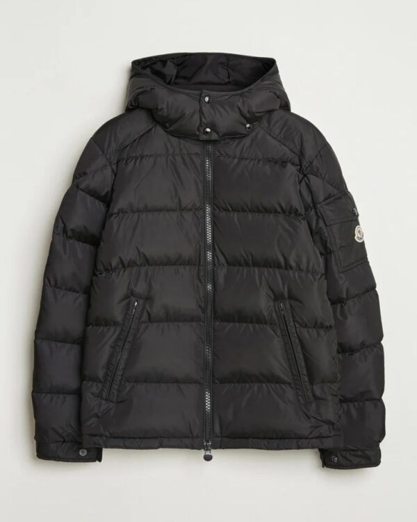 MONCLER MAYA PUFFER JAS ZWART