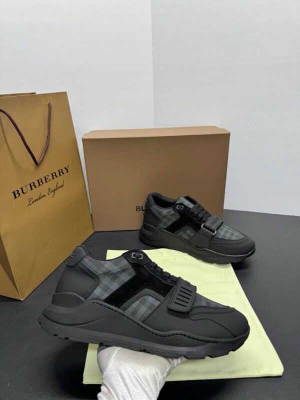 BURBERRY BLACK SNEAKERS - Afbeelding 2