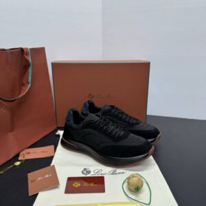 LORO PIANA SNEAKER BLACK/BLACK