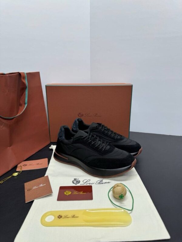 LORO PIANA SNEAKER BLACK/BLACK