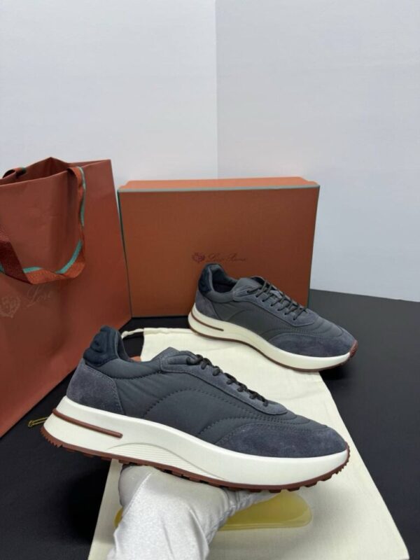 LORO PIANA SNEAKER GREY - Afbeelding 2