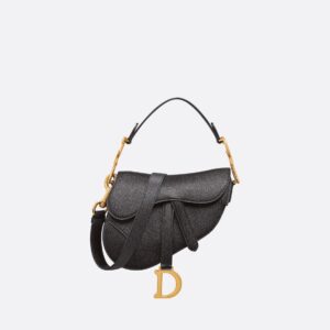 CHRISTIAN DIOR SADDLE BAG BLACK